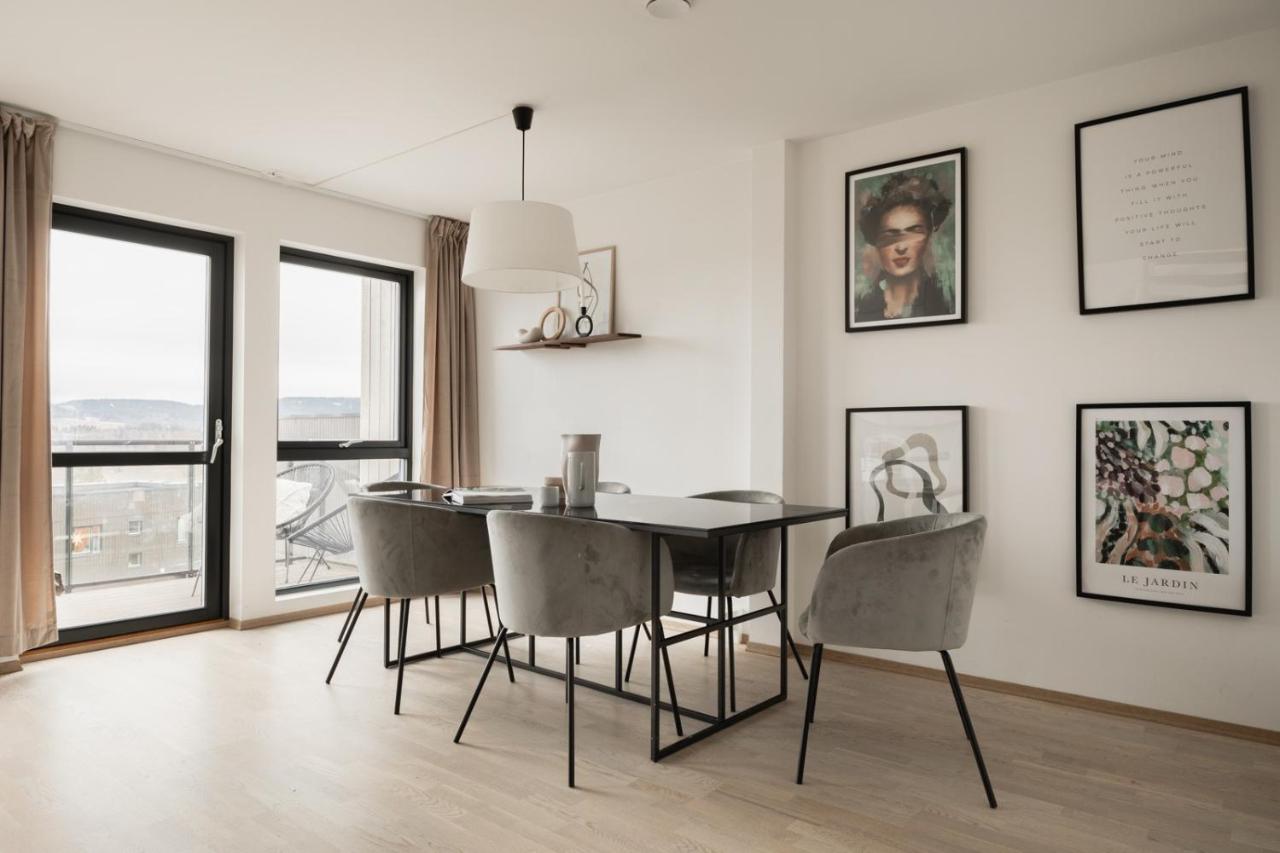 Ferienwohnung Nitteberglia Kjeller Exterior foto