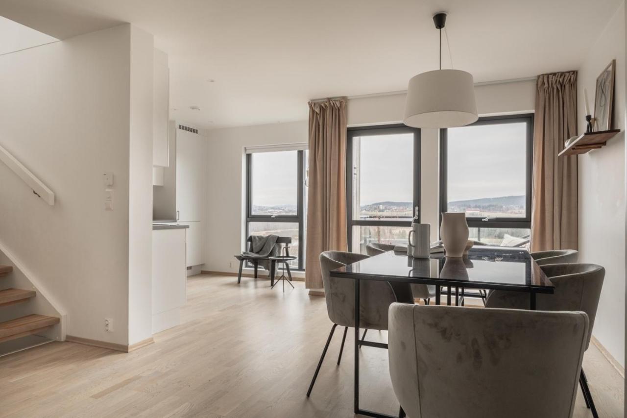 Ferienwohnung Nitteberglia Kjeller Exterior foto